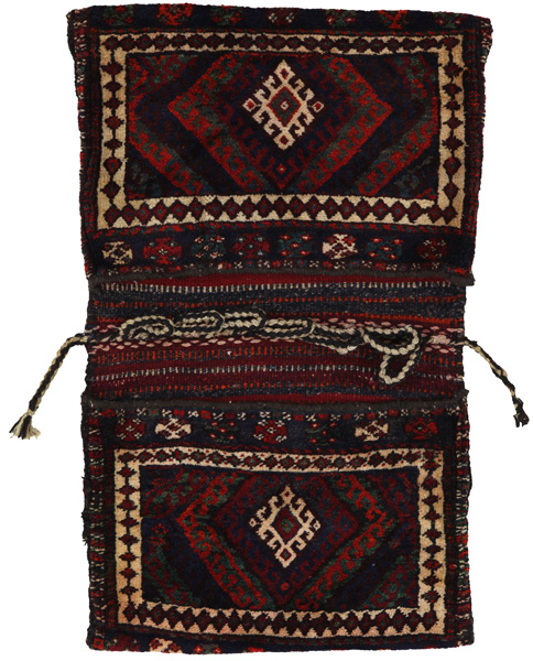 Jaf - Saddle Bags Персийски връзван килим 110x70