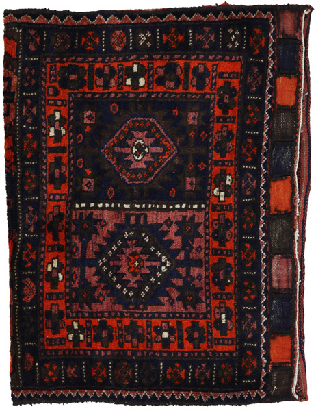Jaf - Saddle Bags Персийски връзван килим 101x78