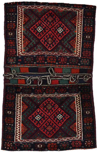 Jaf - Saddle Bags Персийски връзван килим 155x100