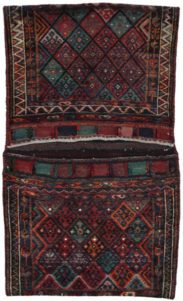 Jaf - Saddle Bags Персийски връзван килим 150x84