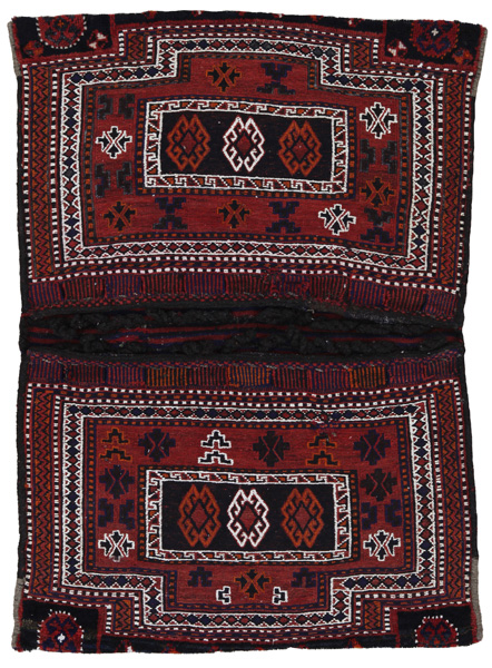 Jaf - Saddle Bags Персийски връзван килим 132x92