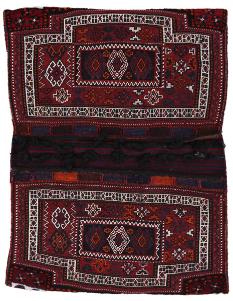 Jaf - Saddle Bags Персийски връзван килим 133x100
