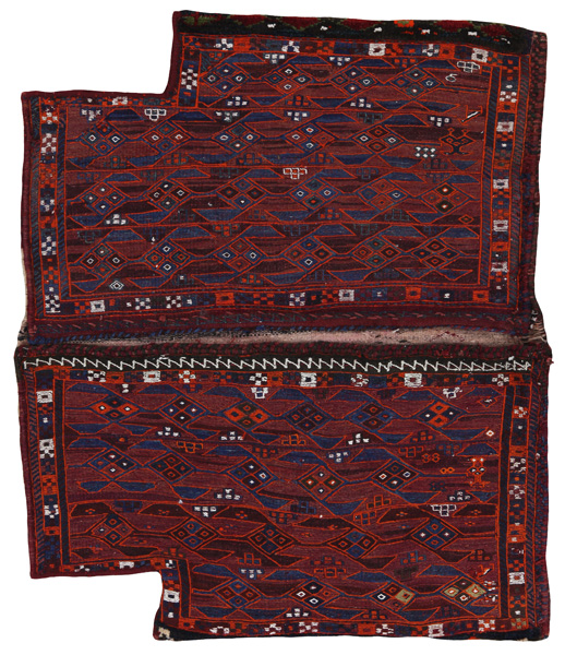 Jaf - Saddle Bags Персийски връзван килим 122x98