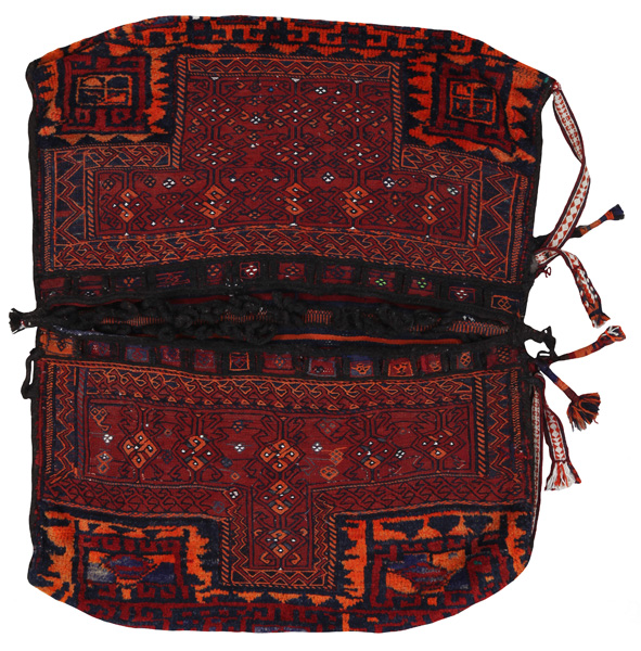 Jaf - Saddle Bags Персийски връзван килим 120x98
