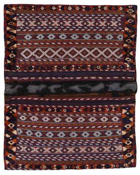 Jaf - Saddle Bags Персийски връзван килим 117x93