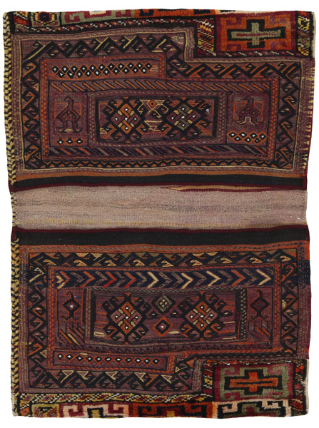 Bijar - Saddle Bags Персийски връзван килим 117x87