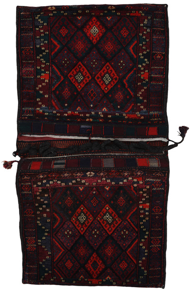 Jaf - Saddle Bags Персийски връзван килим 178x92