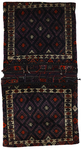 Jaf - Saddle Bags Персийски връзван килим 187x96