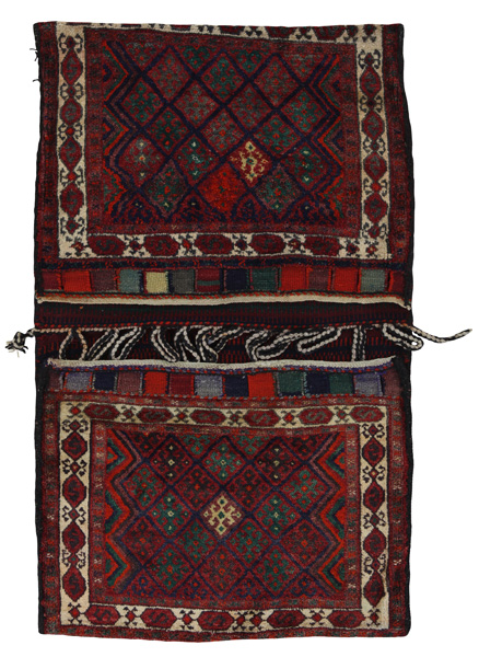 Jaf - Saddle Bags Персийски връзван килим 182x108