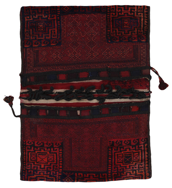 Jaf - Saddle Bags Персийски връзван килим 151x107