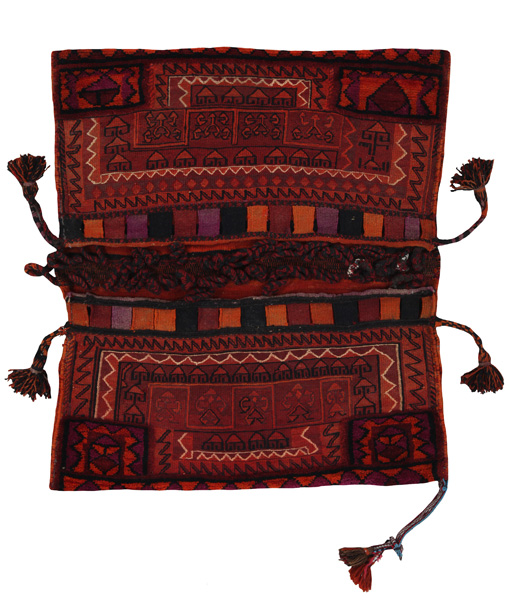 Jaf - Saddle Bags Персийски връзван килим 133x110