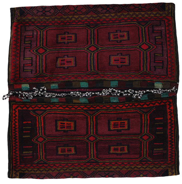 Jaf - Saddle Bags Персийски връзван килим 138x137