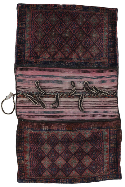 Jaf - Saddle Bags Персийски връзван килим 177x105