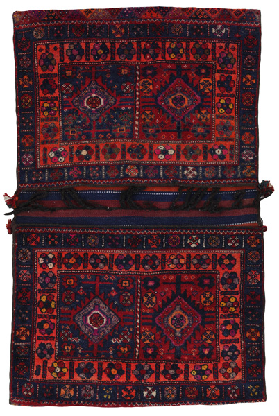Jaf - Saddle Bags Персийски връзван килим 168x102