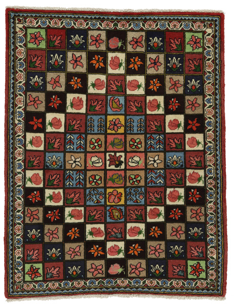 Bakhtiari - Garden Персийски връзван килим 134x103
