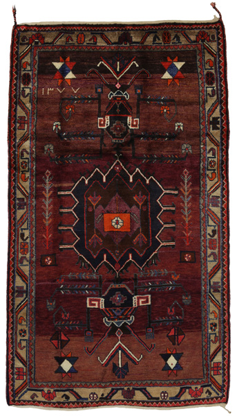Lori - Bakhtiari Персийски връзван килим 252x145
