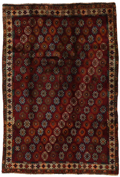 Qashqai Персийски връзван килим 218x150