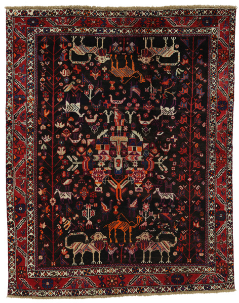 Bakhtiari Персийски връзван килим 185x145