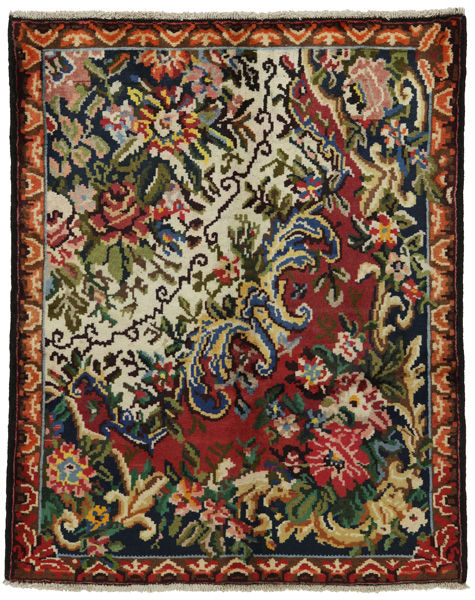 Bakhtiari - Ornak Персийски връзван килим 145x118