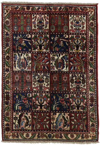 Bakhtiari - Garden Персийски връзван килим 148x103