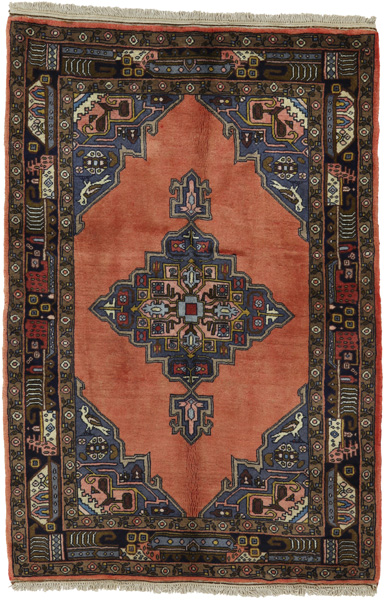 Bijar Персийски връзван килим 144x98