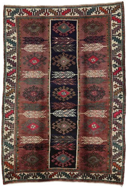 Gabbeh - Bakhtiari Персийски връзван килим 206x145