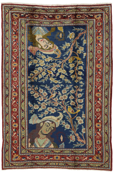 Bijar - Kurdi Персийски връзван килим 207x140