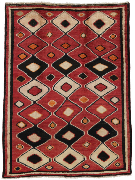 Gabbeh Персийски връзван килим 203x150