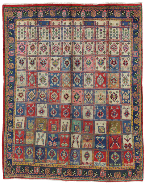 Bakhtiari Персийски връзван килим 233x185