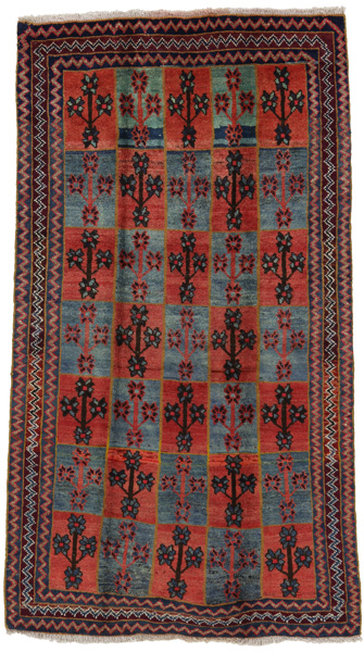 Gabbeh - Qashqai Персийски връзван килим 221x105