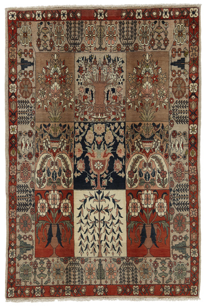 Bakhtiari Персийски връзван килим 256x170