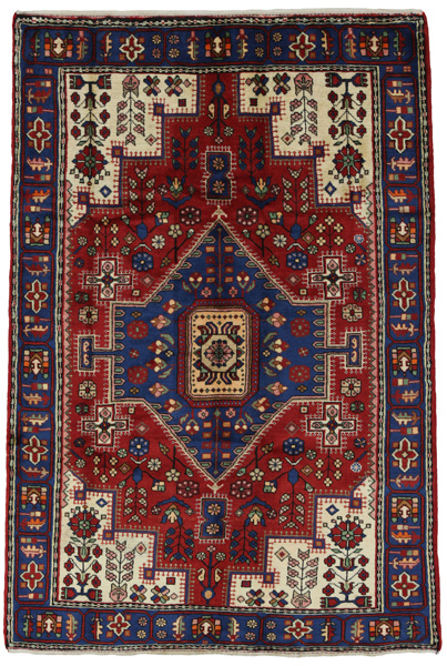Nahavand - Hamadan Персийски връзван килим 198x132