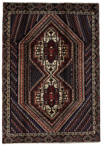 SahreBabak - Afshar Персийски връзван килим 200x140