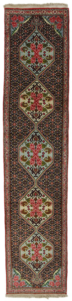 Senneh - Kurdi Персийски връзван килим 252x53