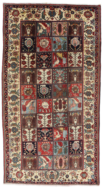 Bakhtiari Персийски връзван килим 311x166