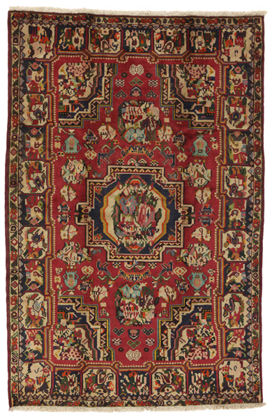 Bakhtiari Персийски връзван килим 237x153