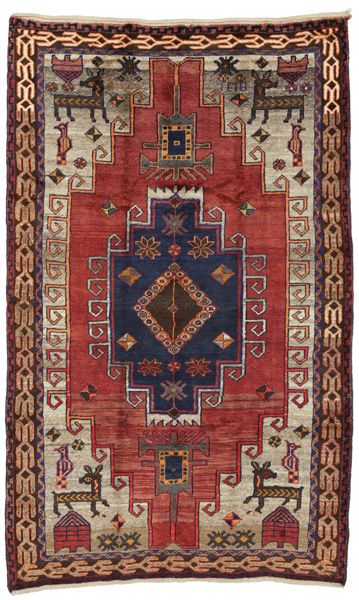 Gabbeh - Lori Персийски връзван килим 250x153