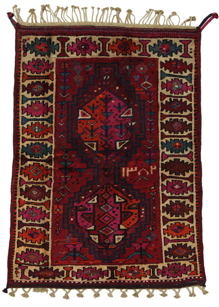 Lori - Qashqai Персийски връзван килим 162x127