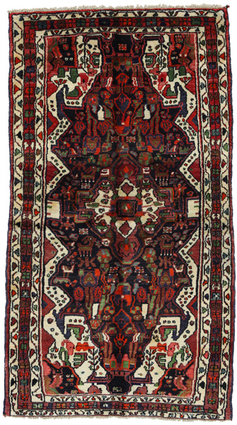 Tuyserkan - Hamadan Персийски връзван килим 198x110