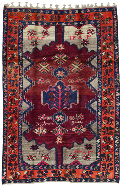 Lori - Bakhtiari Персийски връзван килим 208x140