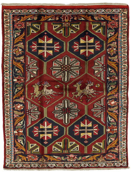 Lori - Bakhtiari Персийски връзван килим 193x150