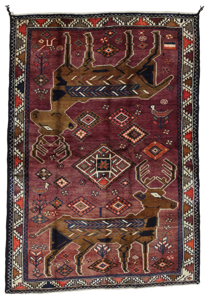 Lori - Bakhtiari Персийски връзван килим 200x140