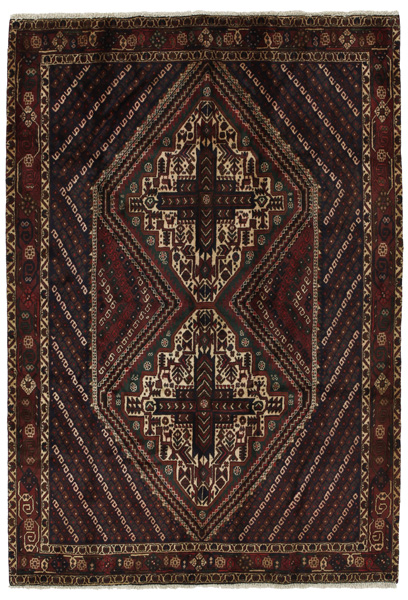 SahreBabak - Afshar Персийски връзван килим 194x133