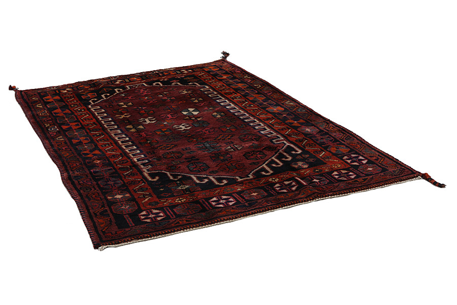 Lori - Qashqai Персийски връзван килим 225x154 - Снимка 1