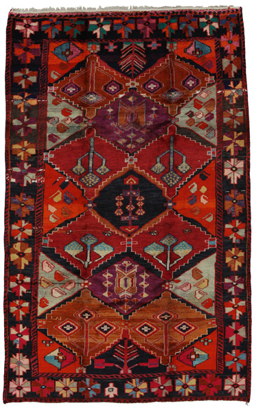 Bakhtiari - Qashqai Персийски връзван килим 245x157