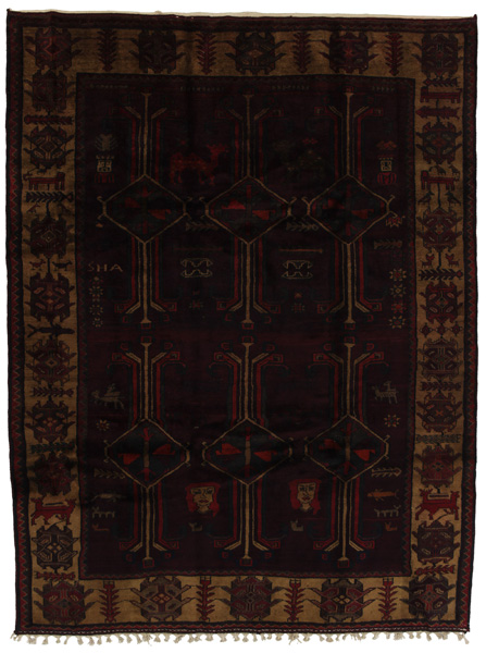 Lori - Bakhtiari Персийски връзван килим 260x197