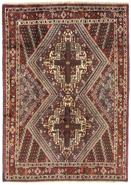 SahreBabak - Afshar Персийски връзван килим 185x132