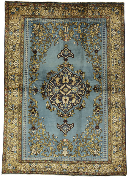 Qum Персийски връзван килим 203x142