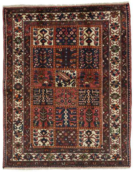 Bakhtiari Персийски връзван килим 200x156