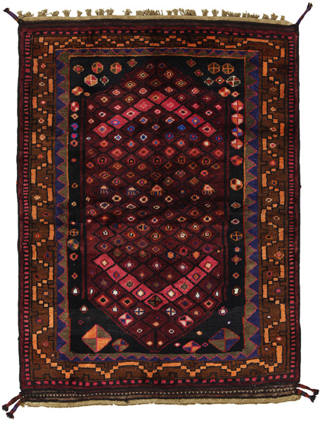 Lori - Qashqai Персийски връзван килим 180x132